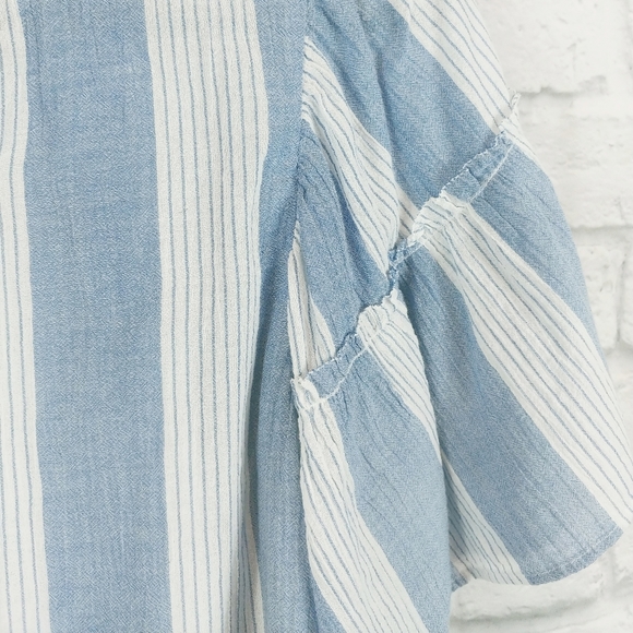 American Eagle Outfitters Boho Striped Top Small - Picture 4 of 7